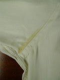 26/0680 turnbull & asser cotton cream long sleeve single cuff shirt 14.5"