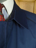 26/0658 wonderful immaculate vintage gannex navy blue coat raincoat overcoat mac 48-50