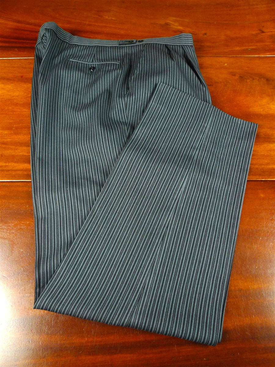 26/0660 ex-hire wool-mix 'cashmere stripe' morning trouser for Royal Ascot / weddings - various sizes
