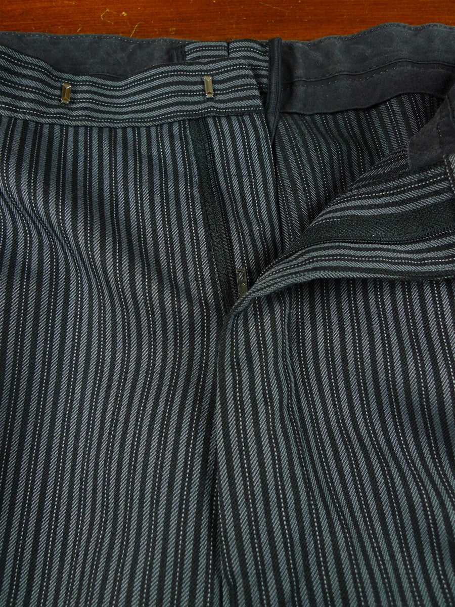 26/0660 ex-hire wool-mix 'cashmere stripe' morning trouser for Royal Ascot / weddings - various sizes