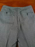 26/0660 ex-hire wool-mix 'cashmere stripe' morning trouser for Royal Ascot / weddings - various sizes
