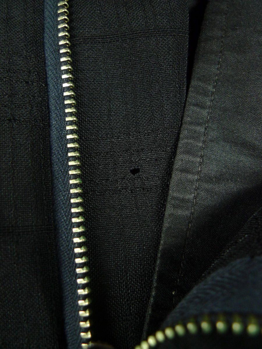 26/0661 wonderful 1978 vintage norton & sons savile row bespoke black textured check wool & silk suit 39 regular