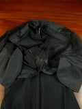 26/0661 wonderful 1978 vintage norton & sons savile row bespoke black textured check wool & silk suit 39 regular