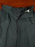 26/0665 vintage city of london bespoke grey hopsack weave worsted suit 38 short