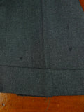 26/0665 vintage city of london bespoke grey hopsack weave worsted suit 38 short