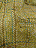 26/0657 vintage british heavyweight glen check tweed country suit 38 regular