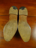 26/0702 vintage edward green brown leather loafer shoe ON 184 LAST uk 8.5