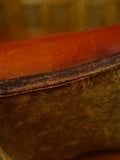 26/0702 vintage edward green brown leather loafer shoe ON 184 LAST uk 8.5