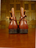 26/0772 vintage wildsmith london brown jodphur chukka boots uk 8