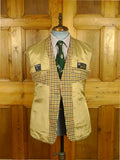 26/0689 immaculate vintage john g hardy gun check tweed sports jacket 40 short