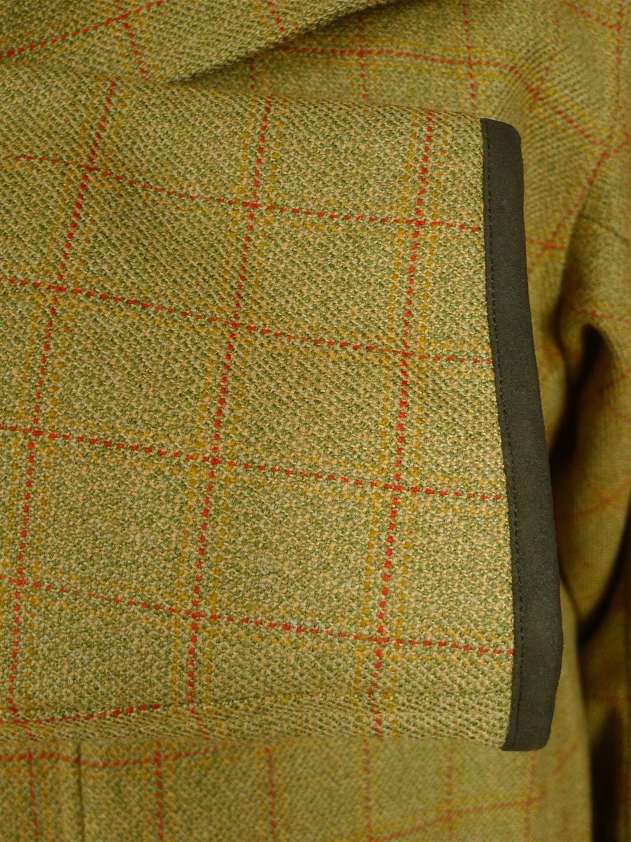 26/0696 new w/ tags (slight seconds) musto wp check tweed shooting coat 45