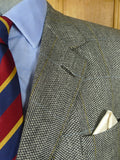 26/0686 immaculate VINTAGE TURNBULL & ASSER GREY HERRINGBONE / AMBER & BLUE WP CHECK TWEED SPOORTS JACKET BLAZER 45-46 long