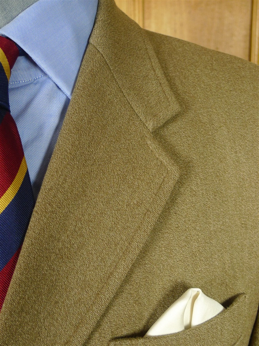 26/0698 immaculate vintage british stone venetian wool covert coat overcoat 38-39 short to regular