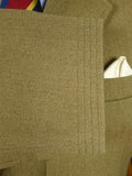 26/0698 immaculate vintage british stone venetian wool covert coat overcoat 38-39 short to regular