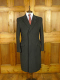 26/0709 near immaculate vintage john g hardy grey wool overcoat 40 regular