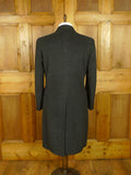 26/0709 near immaculate vintage john g hardy grey wool overcoat 40 regular