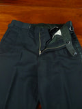 26/0713 vintage 1988 daniel w jupp savile row bespoke midnight blue wool & mohair dinner suit 36-37 short