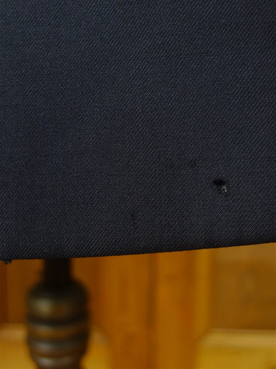 26/0719 vintage gieves & hawkes savile row navy blue d/b worsted wool blazer jacket 43 regular