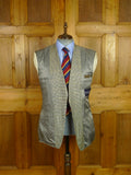 26/0715 vintage gieves & hawkes savile row gun check super 100s wool sports jacket blazer 42 regular