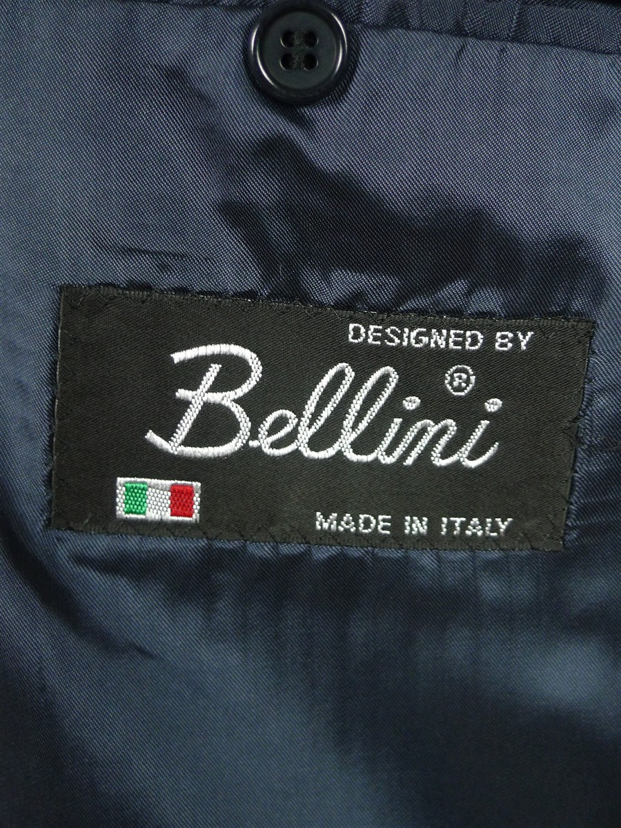 26/0733 vintage italian dark navy blue pure cashmere blazer jacket 50 regular