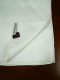 26/0734 turnbull & asser Jermyn St. cream 100% silk pocket square