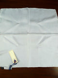 26/0746 new with tags/boxed Aspinal of london cream 100% silk pocket square