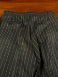 26/0758 vintage ralph lauren purple label brown wool & cashmere rope-stripe 3-piece suit 40 regular