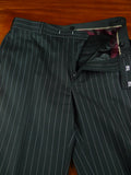 26/0763 immaculate chester barrie black 3-piece pin-stripe wool suit 40 short