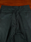26/0763 immaculate chester barrie black 3-piece pin-stripe wool suit 40 short