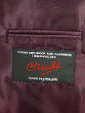 26/0776 immaculate chester barrie grey & blue glen check wool & cashmere suit 40 short