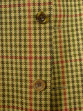 26/0788 heavyweight vintage john g hardy gun check tweed country sports jacket 46 long