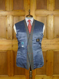 26/0790 immaculate vintage irish blue / green gun check shooting style tweed country sports jacket 46 regular