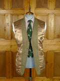 26/0785 vintage british tailor made green wp check tweed sports jacket 38-39 regular