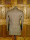26/0801 near immaculate fallon & harvey savile row shepherds check sports jacket blazer in harrisons pure cashmere cloth 39-40 regular