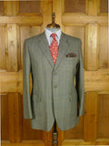 26/0808 vintage british wp check thornproof twist town & country suit 43-44 regular