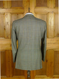 26/0808 vintage british wp check thornproof twist town & country suit 43-44 regular