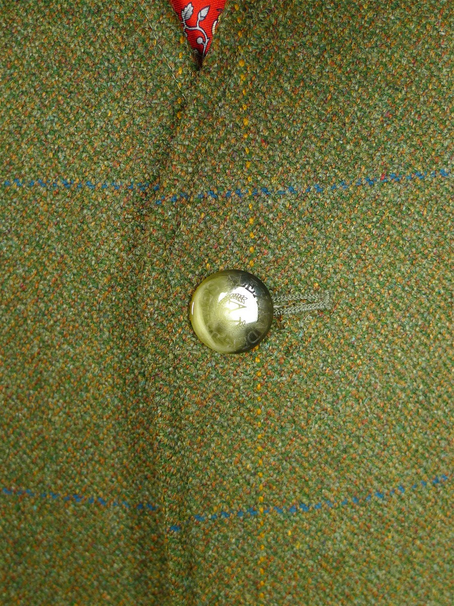 26/0798 immaculate alexander james of pendlebury green wp check tweed shooting vest rrp £295 medium 41