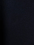 26/0802 vintage crombie navy blue d/b full length wool overcoat 46 regular