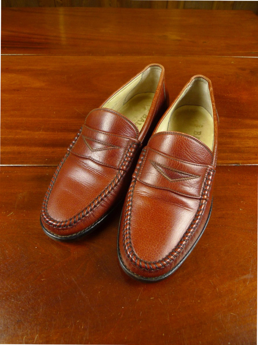 26/0779 near immaculate bally of switzerland brown leather loafer shoe w/ trees uk 8 E