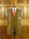 26/0821 vintage 1960s british green wp check cavalry twill hacking jacket w/ poacher's pocket for goodwood revival 39 regular