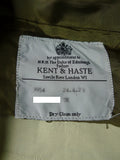 26/0813 immaculate kent haste lachter 2023 savile row bespoke brown / amber 4-piece tweed suit (portly cut) 47 regular to long
