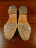 26/0850 vintage 1980s austin reed london brown brogue shoe uk 8.5