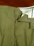 26/0843 vintage bladen green wp check tweed shooting breeks 34-38