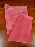 26/0840 immaculate 2016 kent haste lachter savile row bespoke rose pink corduroy trouser 37-41