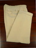 26/0842 immaculate 2015 kent haste lachter savile row bespoke cream moleskin trouser 36-39