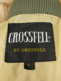 26/0856 vintage grenfell poly / cotton mix shooting vest gilet 42-44