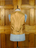 26/0855 vintage burberrys' pure camel hair waistcoat vest 40-41