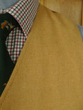26/0855 vintage burberrys' pure camel hair waistcoat vest 40-41