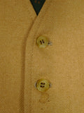 26/0855 vintage burberrys' pure camel hair waistcoat vest 40-41