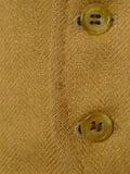26/0855 vintage burberrys' pure camel hair waistcoat vest 40-41
